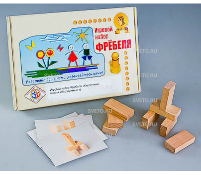 Игровой набор Фребеля "Кирпичики"